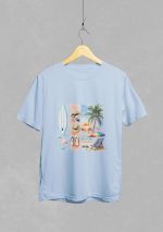 تیشرت زنانه طرح Summer 0001 - Image 5