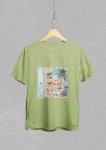 تیشرت زنانه طرح Summer 0001 - Image 4