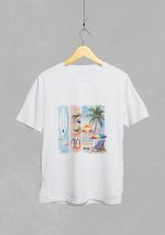 تیشرت زنانه طرح Summer 0001