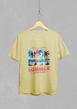تیشرت زنانه طرح Summer 0009 - Image 6