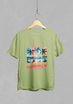 تیشرت زنانه طرح Summer 0009 - Image 5