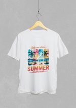 تیشرت زنانه طرح Summer 0009