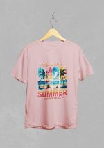 تیشرت زنانه طرح Summer 0009 - Image 3