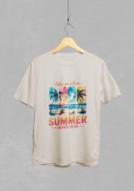 تیشرت زنانه طرح Summer 0009 - Image 2